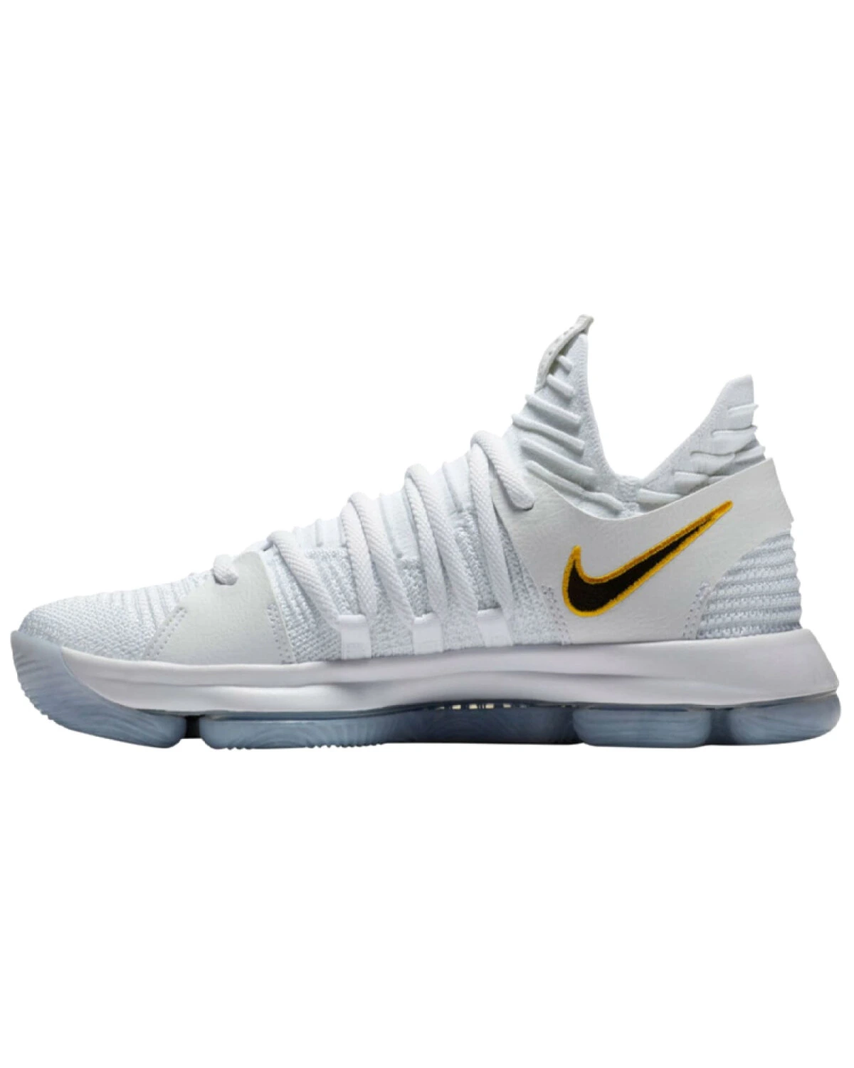 Nike KD 10 Numbers мужские баскетбольные кроссовки белые с амортизацией картинка