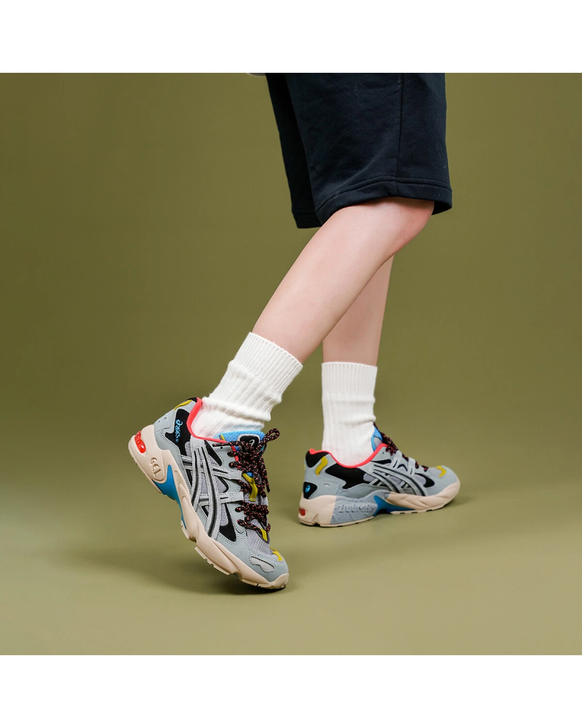 Asics Gel-Kayano 5 унисекс повседневные кроссовки из синтетики серые картинка