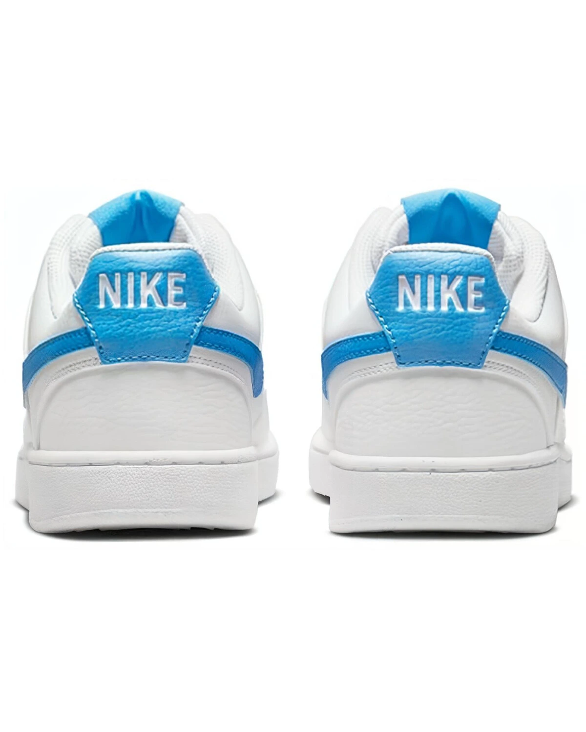 Nike Court Vision 1 мужские повседневные кроссовки бело-голубые легкие картинка