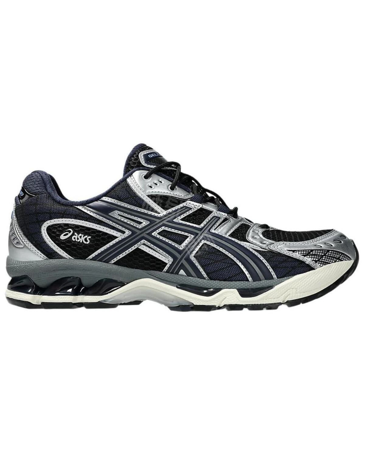 Asics GEL-Nimbus 10.1 unisex кроссовки для марафона серебристо-черные картинка