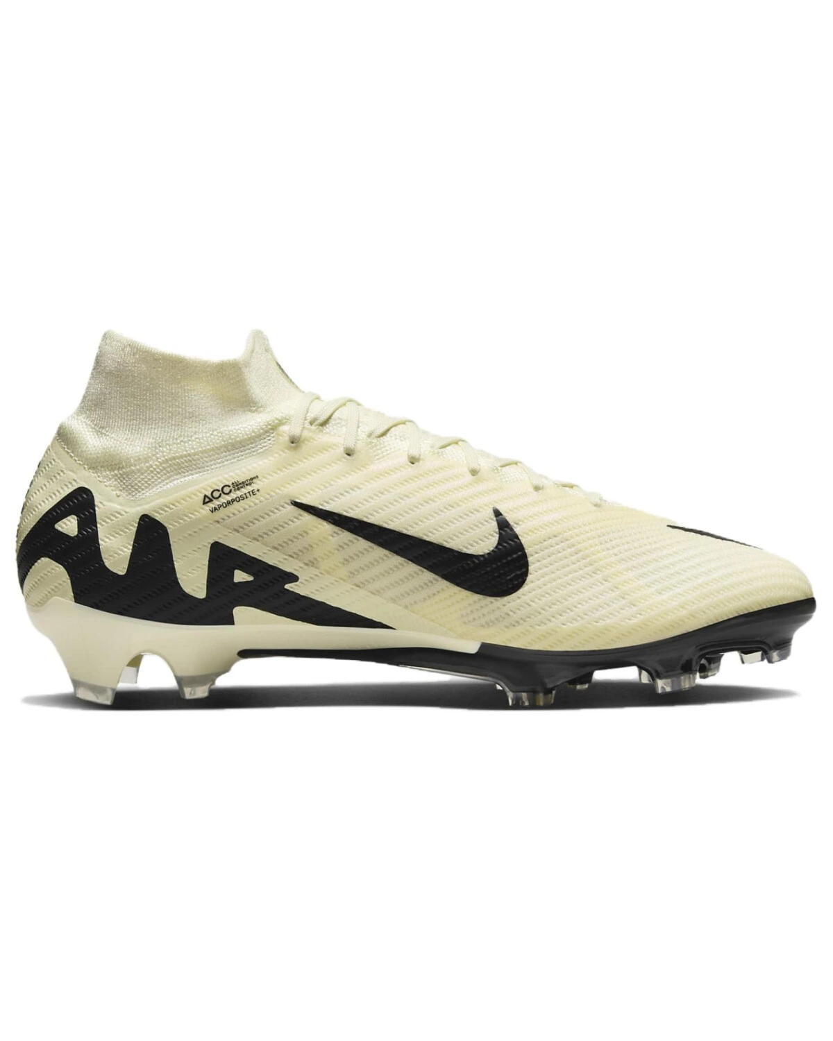 Nike Mercurial Superfly 9 мужские/женские футбольные бутсы желто-черные картинка