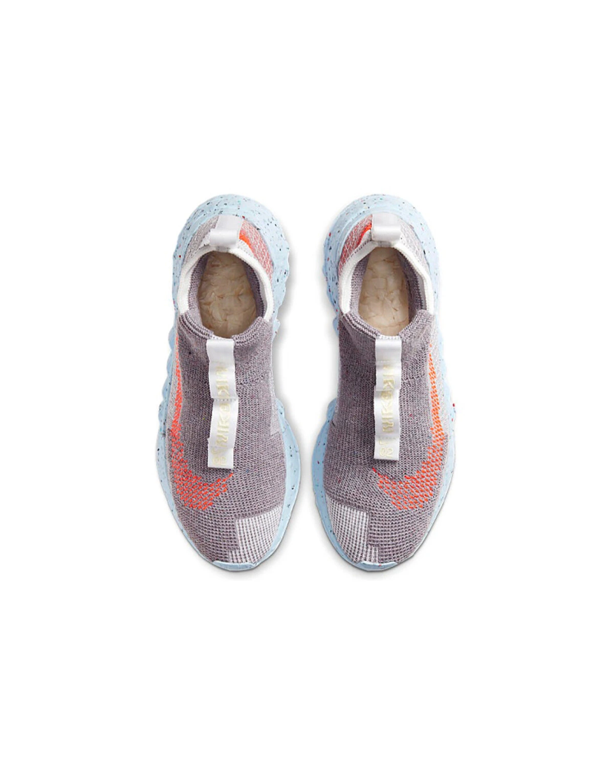 Nike Space Hippie 02 унисекс повседневные кроссовки из ткани с амортизацией картинка