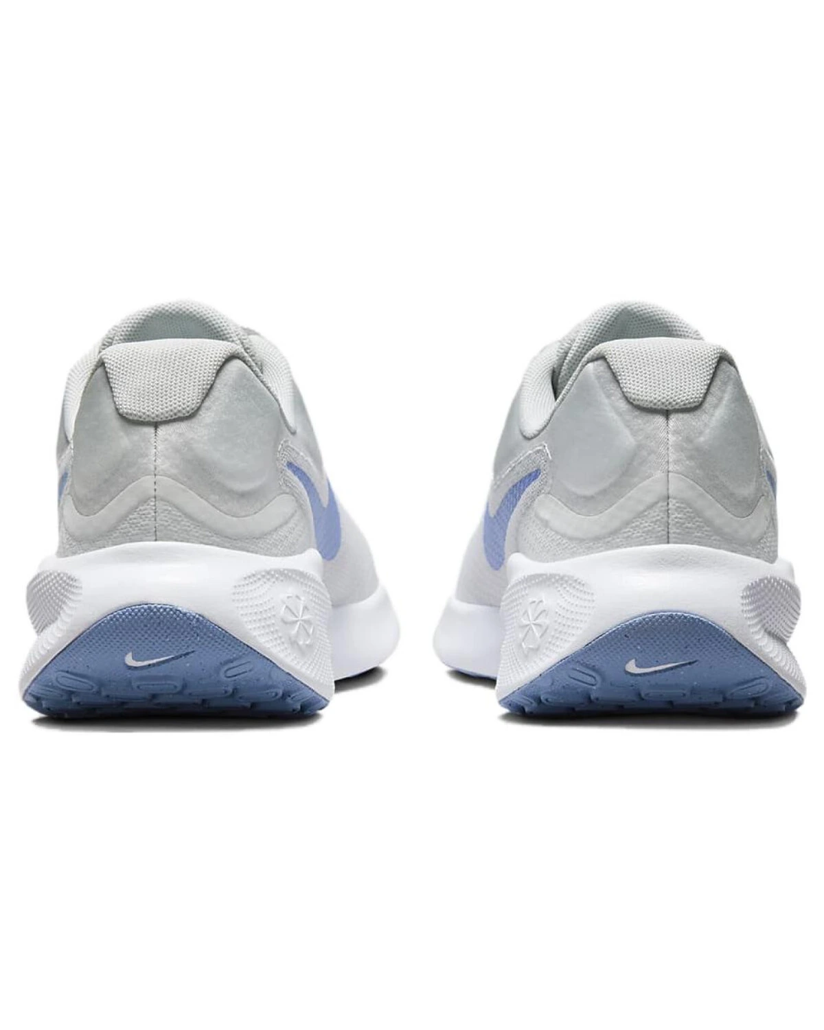 Nike REVOLUTION 7 женские спортивные кроссовки комфортные серо-голубые картинка