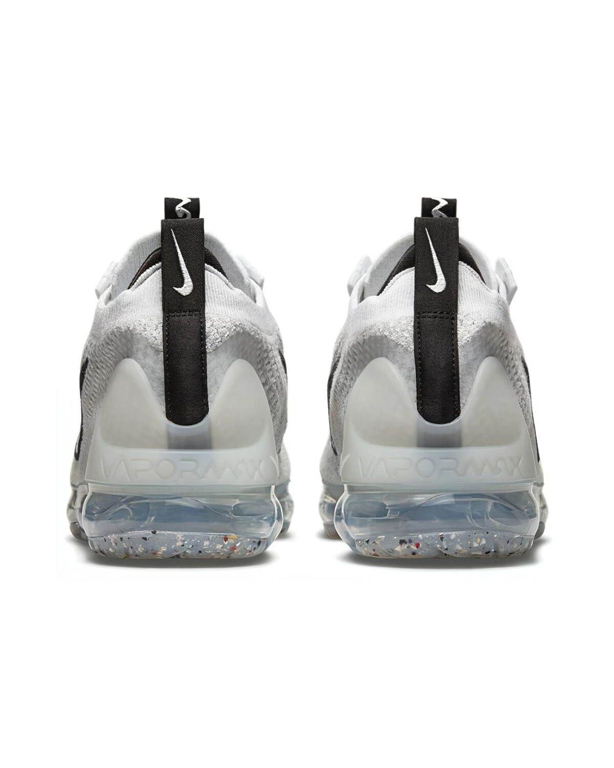 Nike VaporMax 2021 унисекс кроссовки текстильные белые с амортизацией картинка