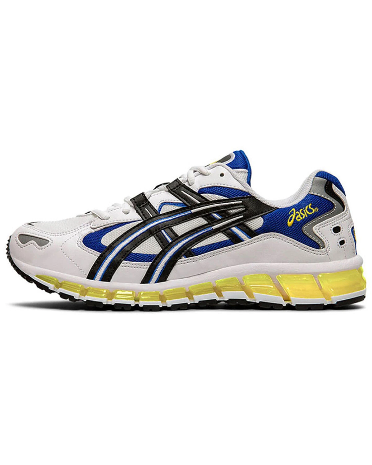Asics Gel-Kayano 5 мужские кроссовки для бега бело-синие картинка