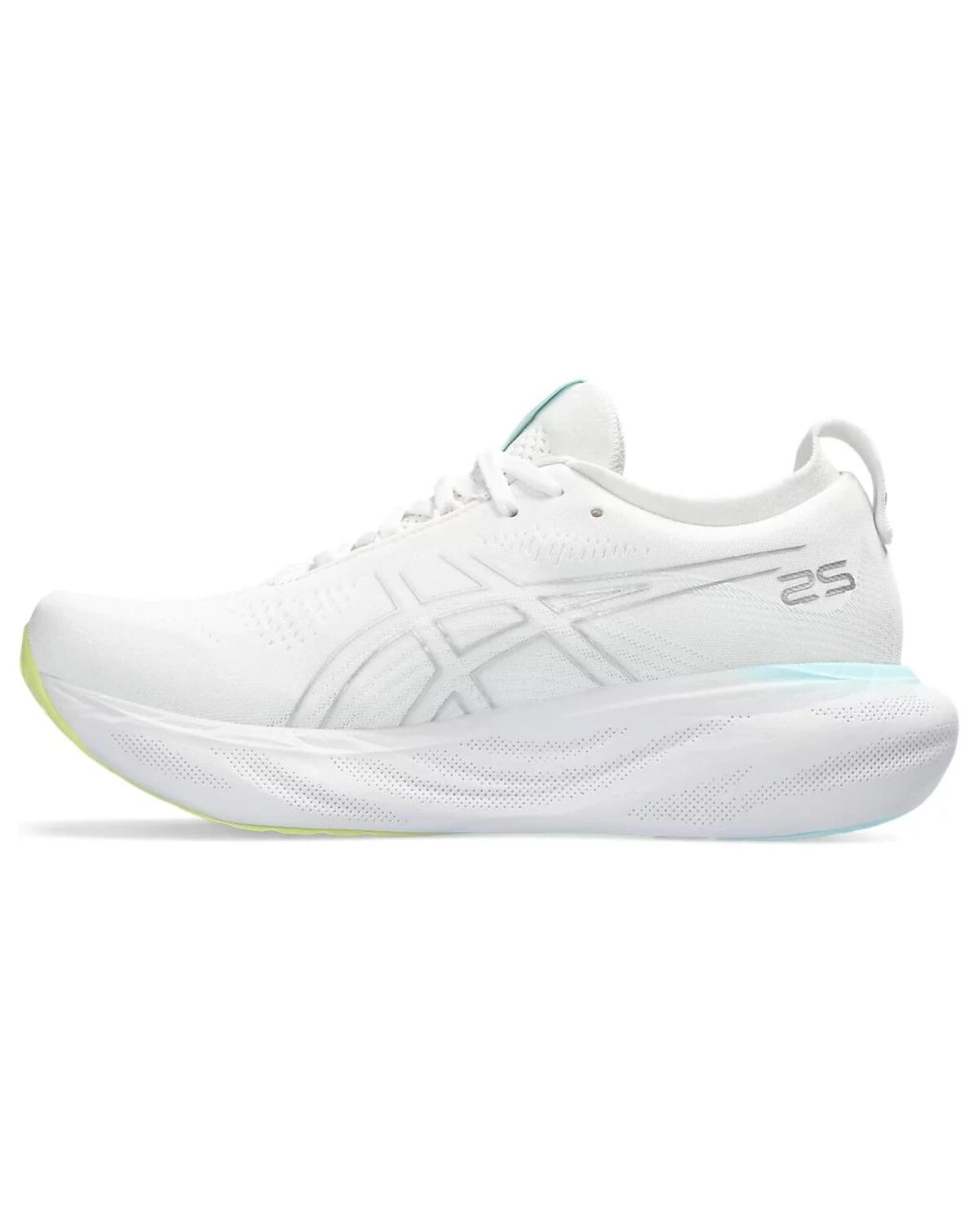 Asics GEL-Nimbus 25 женские кроссовки для бега с амортизацией серые картинка