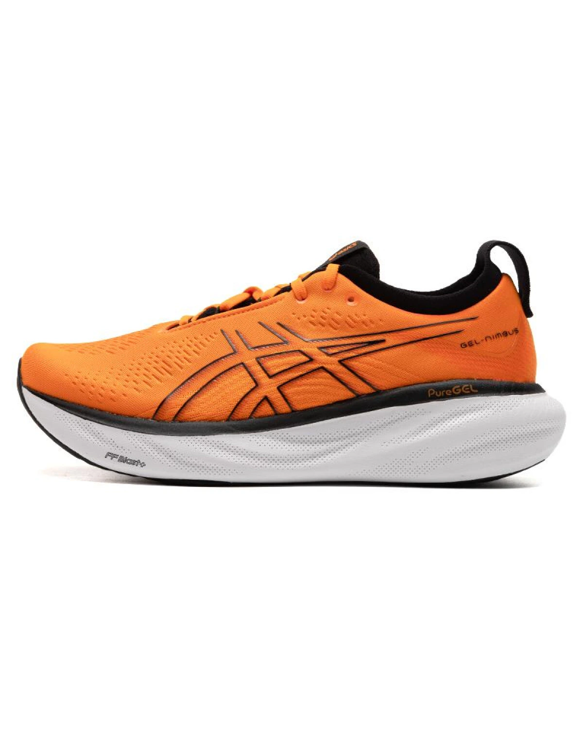 Asics GEL-Nimbus 25 мужские кроссовки для марафона оранжевые картинка