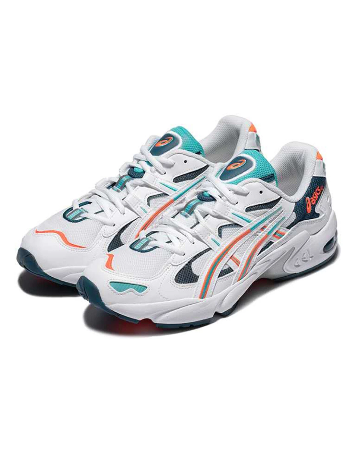 Asics Gel-Kayano 5 унисекс кроссовки для бега бело-зеленые картинка