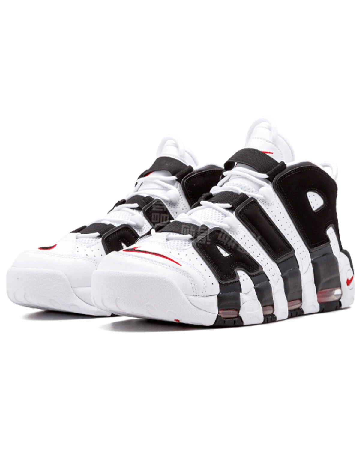 Nike Air More Uptempo унисекс кроссовки черно-белые баскетбольные картинка