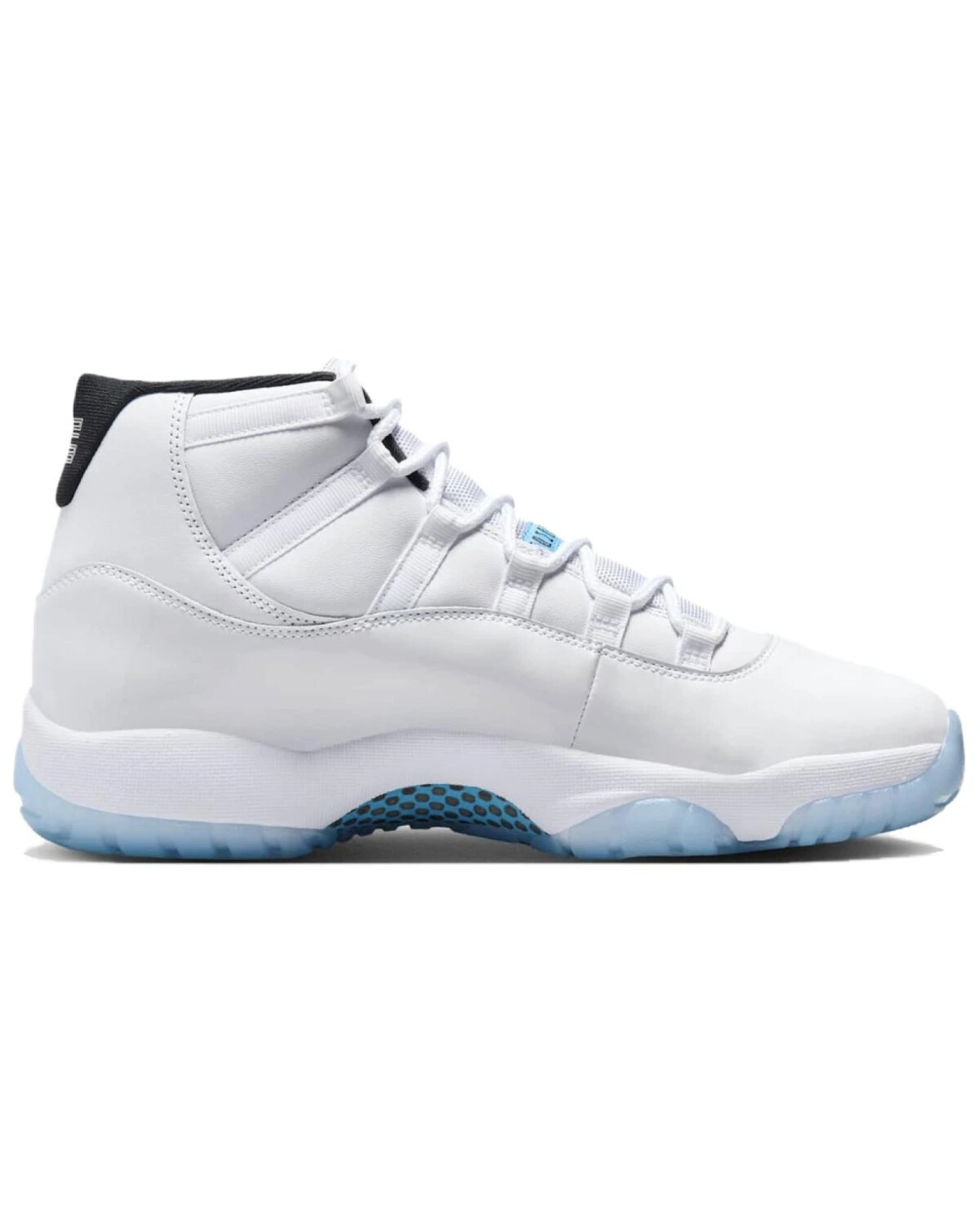 Jordan Air Jordan 11 унисекс кроссовки высокие бело-синие картинка