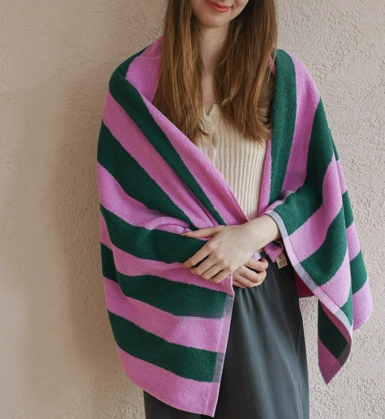 Хлопковое полотенце, впитывающее, безворсовое картинка