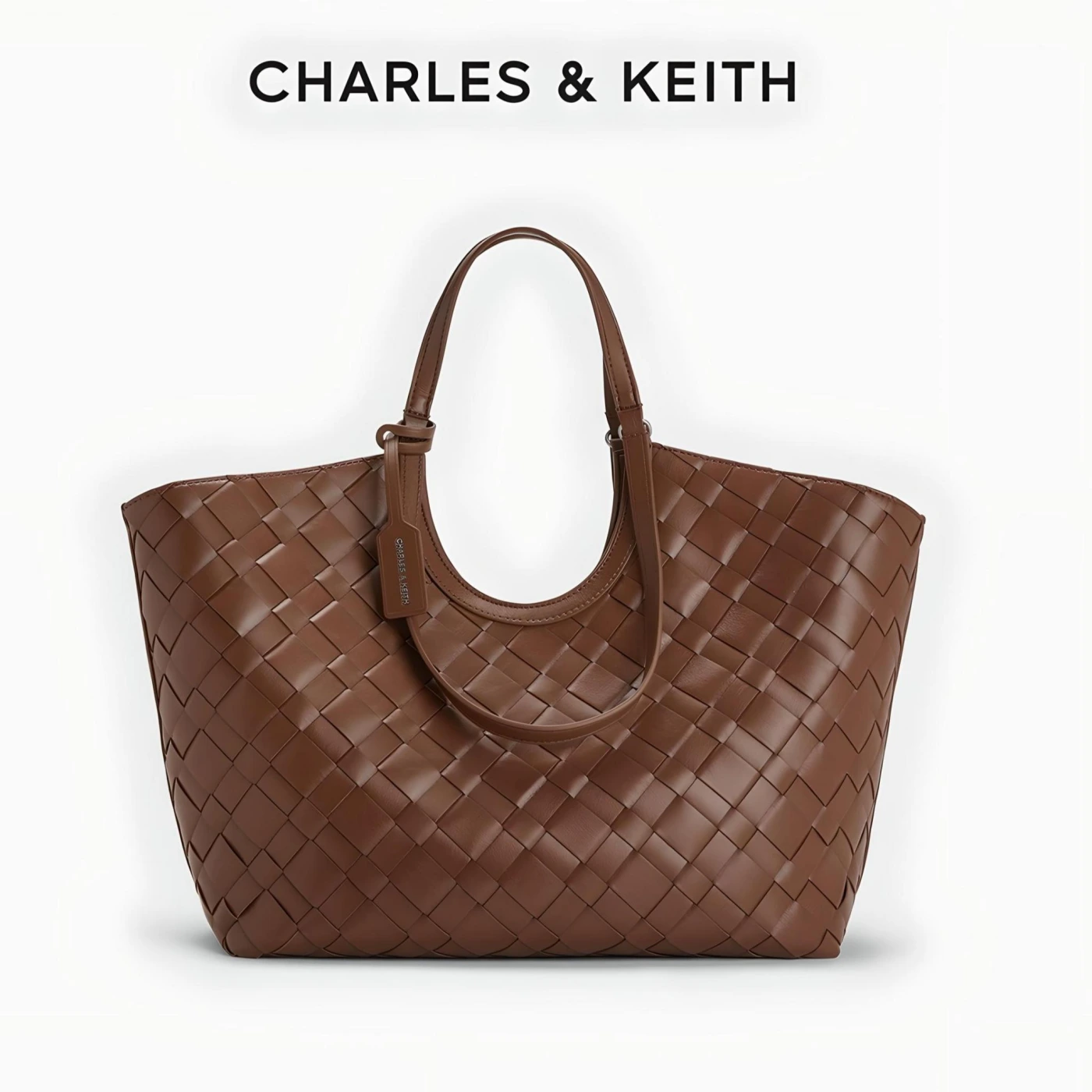Ретро сумка-тоут CHARLES&KEITH картинка