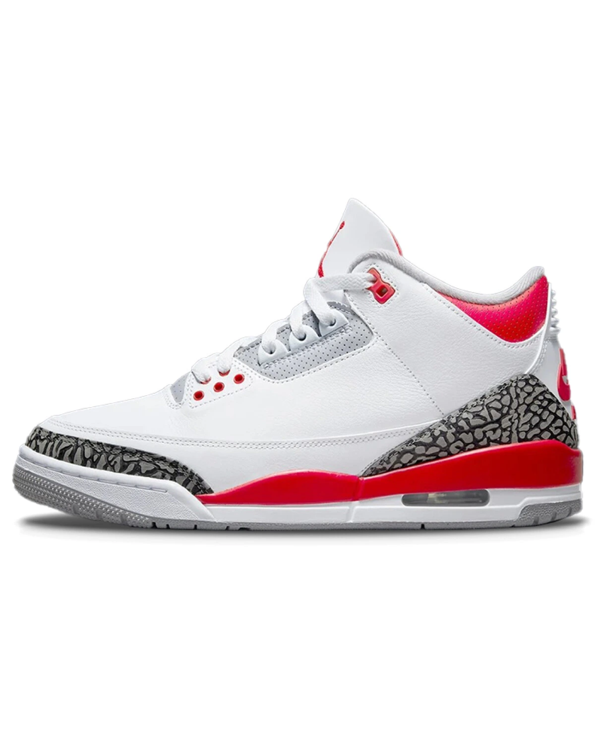 Jordan Air Jordan 3 Retro 'Fire Red' кроссовки баскетбольные ретро красно-белые картинка