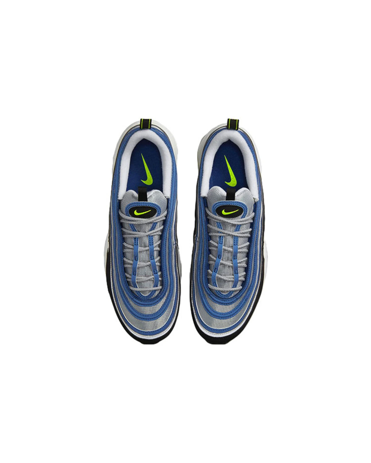 Nike Air Max 97 мужские тренировочные кроссовки из ткани и кожи картинка