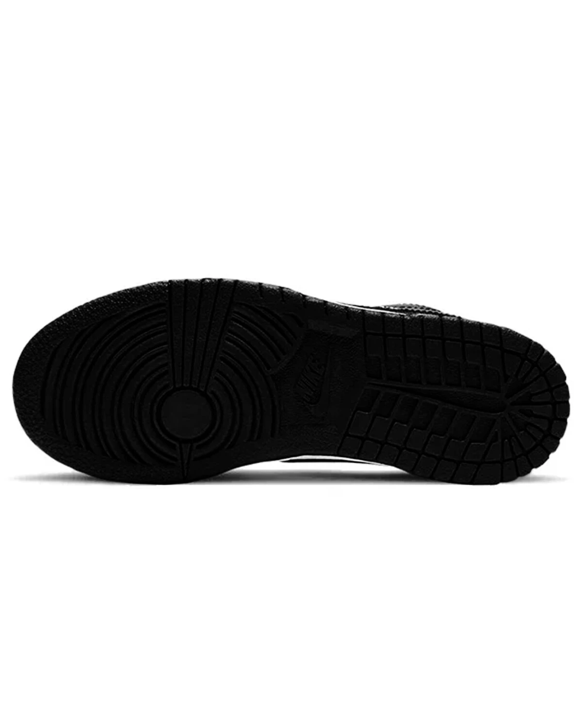 Nike Dunk White/Black детские кроссовки с ручной росписью черно-белые картинка