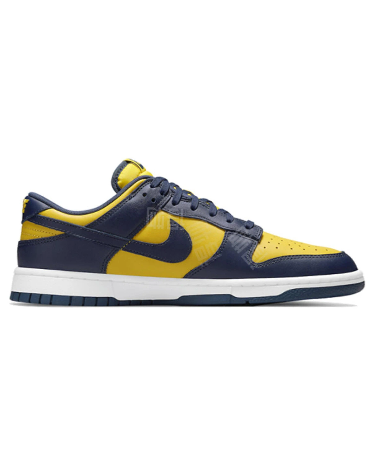 Nike Dunk Retro Varsity Maize унисекс кроссовки сине-желтые из синтетики картинка