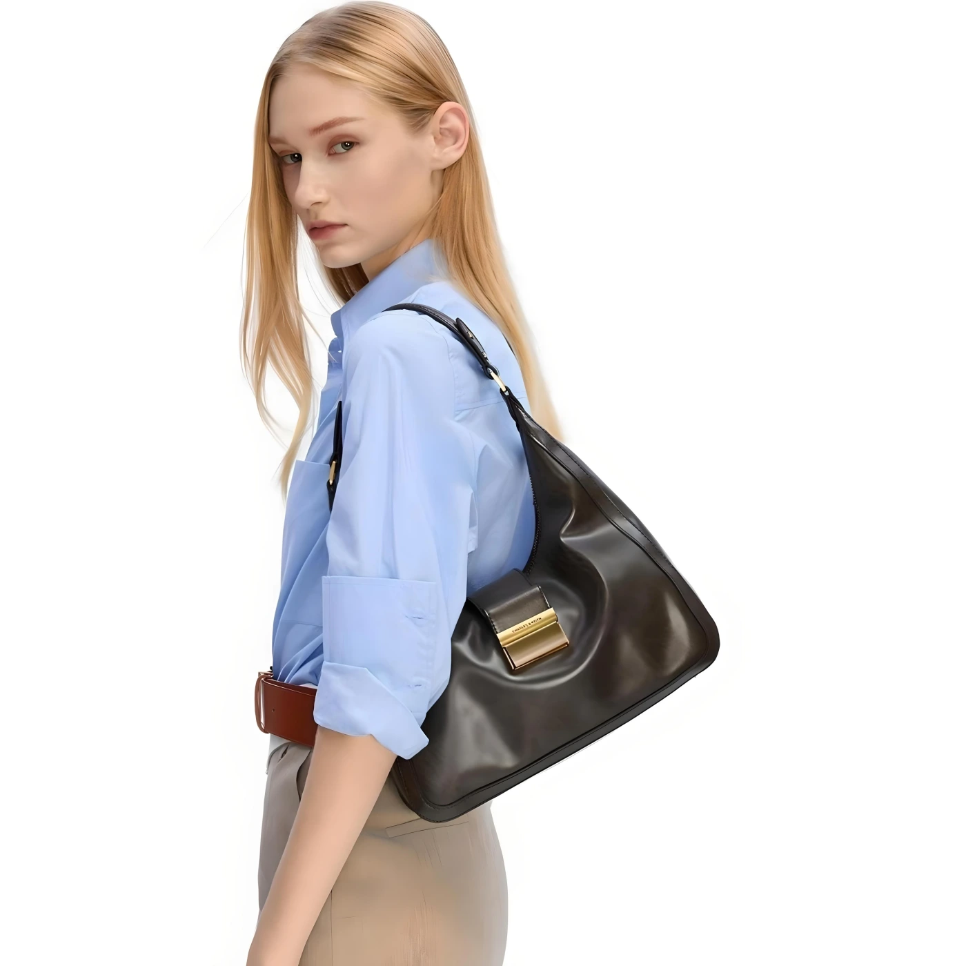 Стильная классическая сумка CHARLES&KEITH картинка