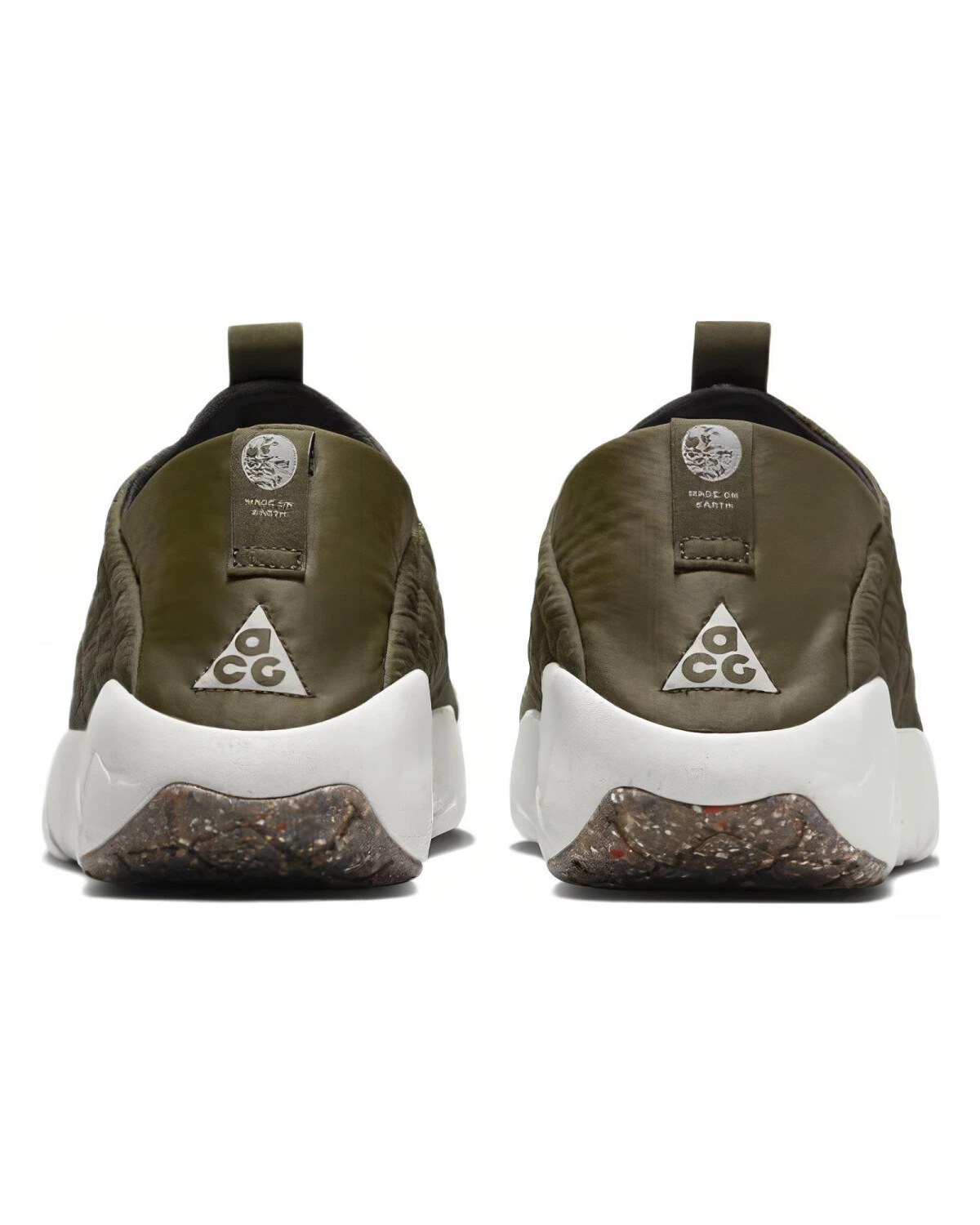 Nike ACG Moc 3.5 "Cargo Khaki" мужские слипоны зелено-белые функциональные картинка