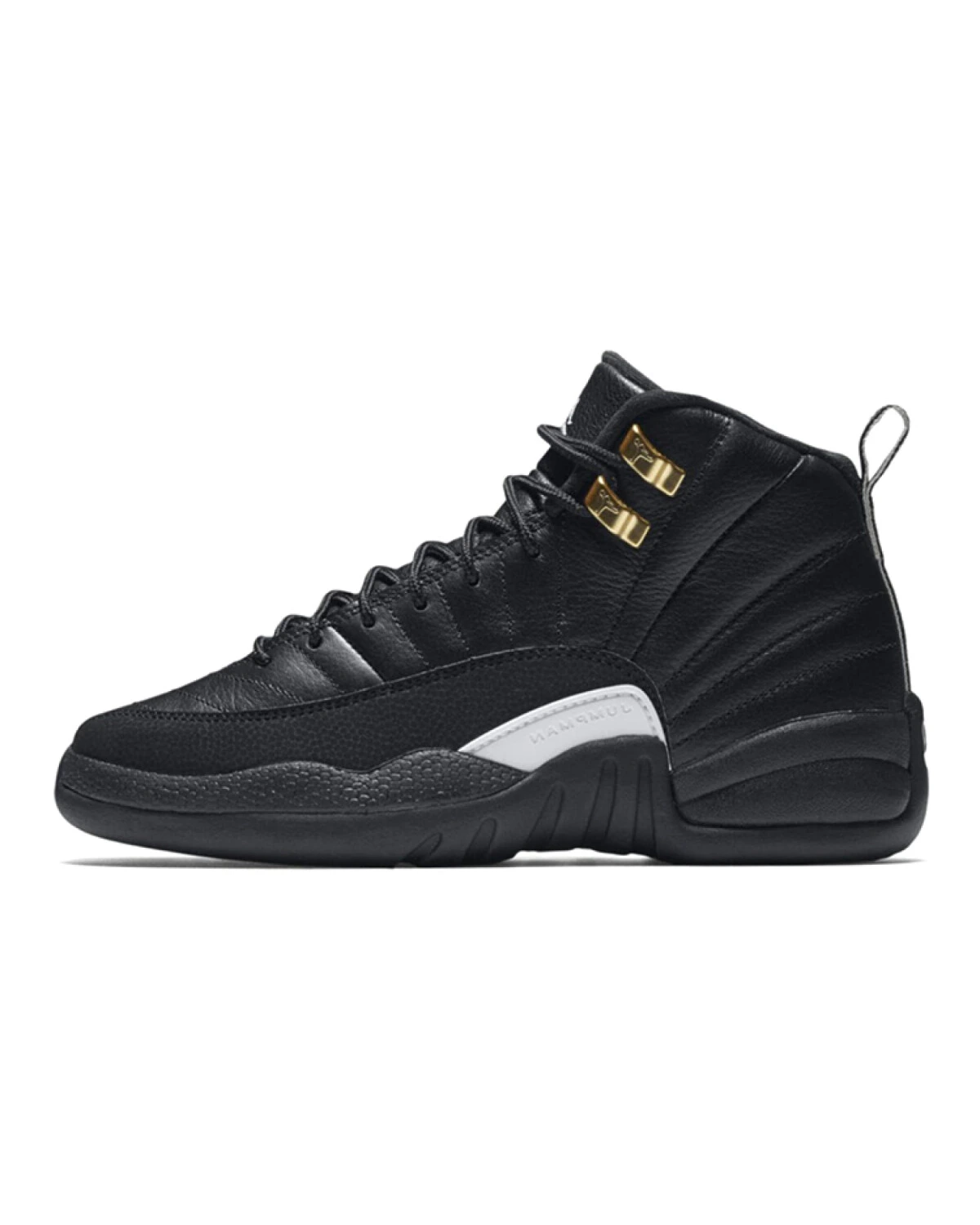 Jordan Air Jordan 12 Retro детские баскетбольные кроссовки высокие черные картинка