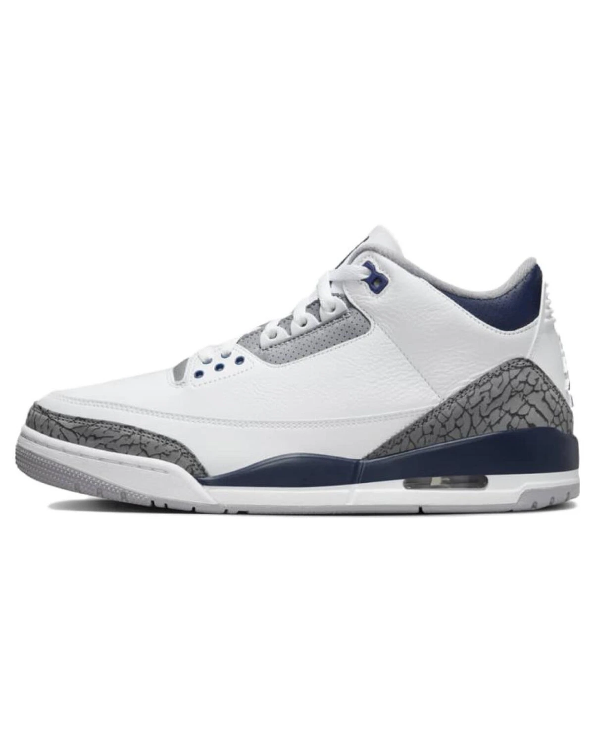 Jordan Air Jordan 3 "Midnight Navy" мужские баскетбольные кроссовки из кожи картинка