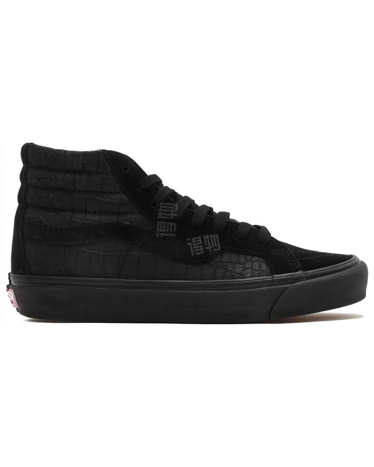 Vans SK8 унисекс кеды высокие черные с амортизацией картинка