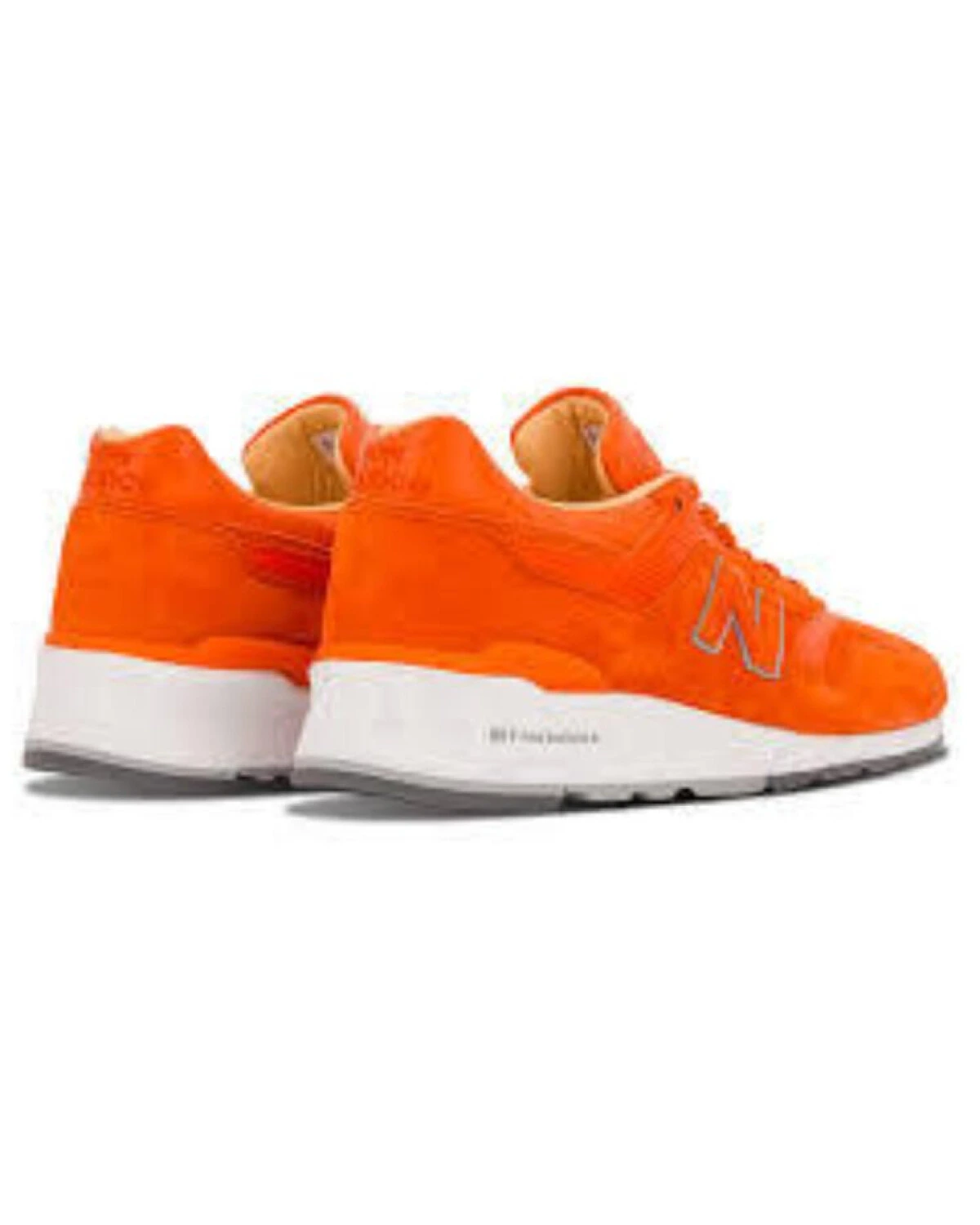 New Balance NB 997 унисекс кроссовки оранжевые повседневные картинка