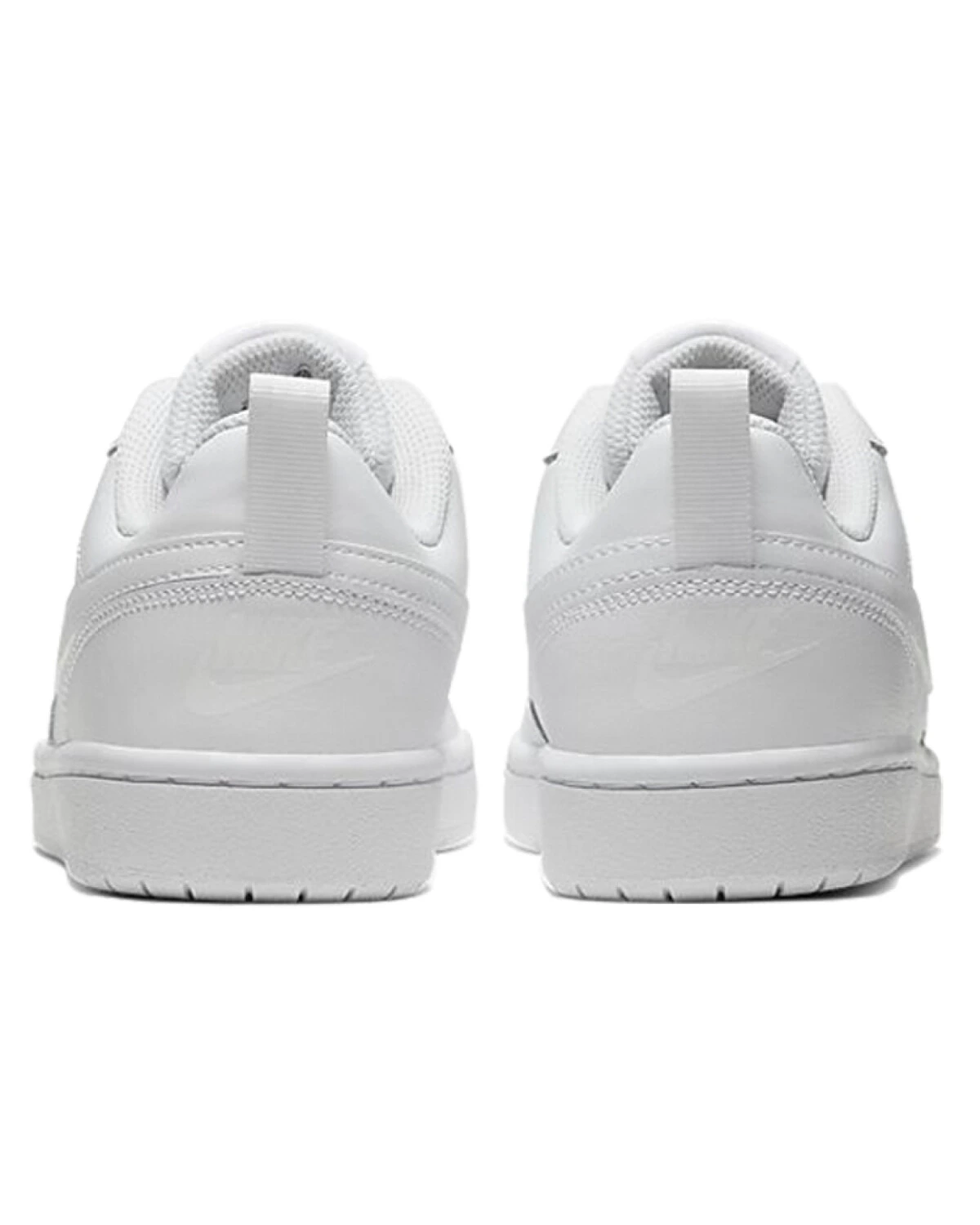 Nike Court Borough Low 2 детские кеды белые с амортизацией и износостойкостью картинка