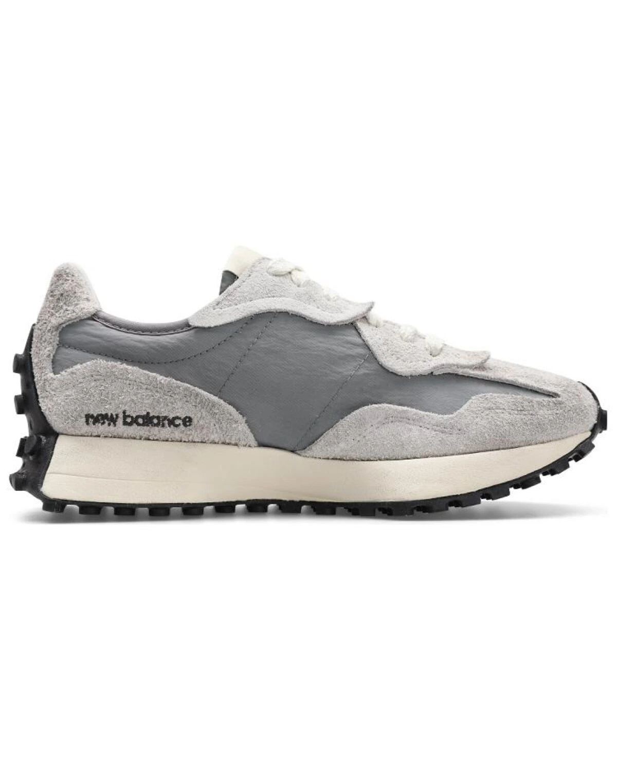 New Balance NB 327 унисекс кроссовки беговые из синтетики серые картинка