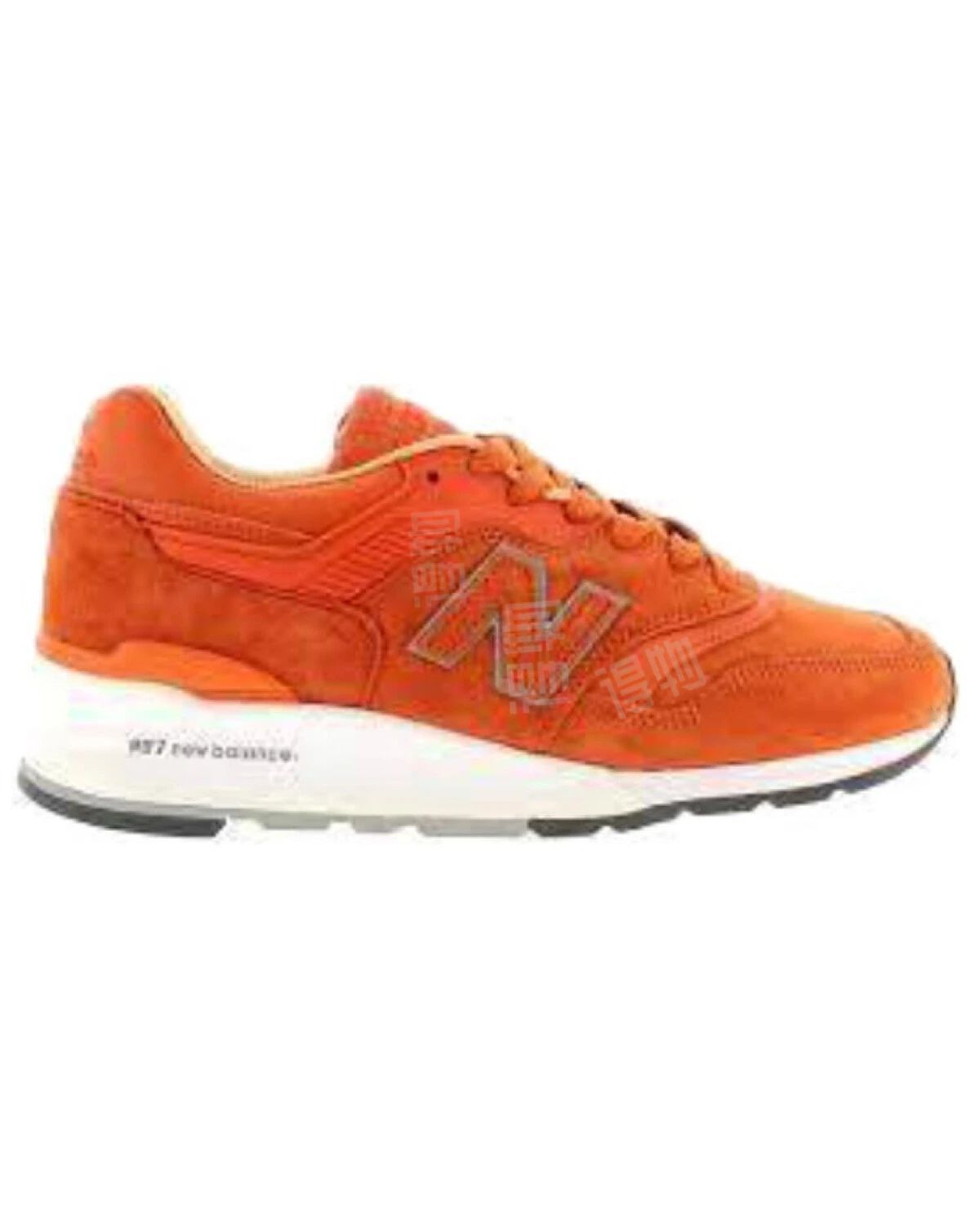 New Balance NB 997 унисекс кроссовки оранжевые повседневные картинка