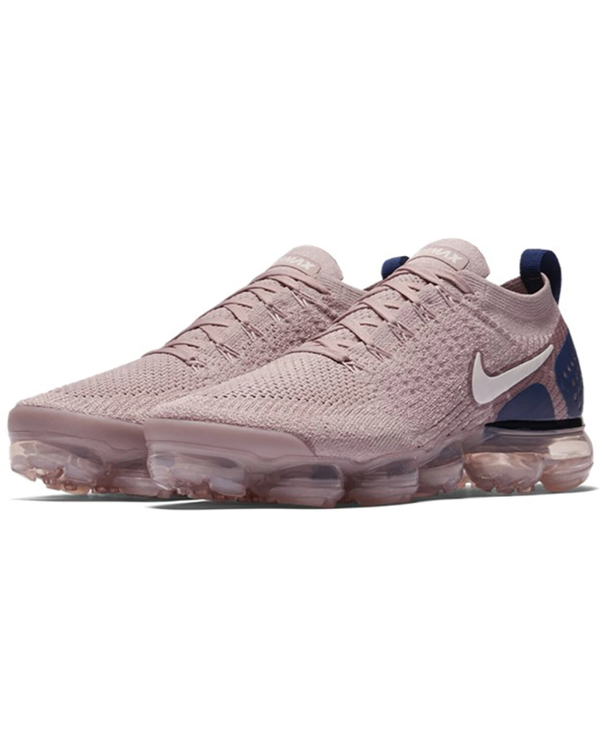 Nike VaporMax Flyknit 2 мужские кроссовки розовые легкие картинка