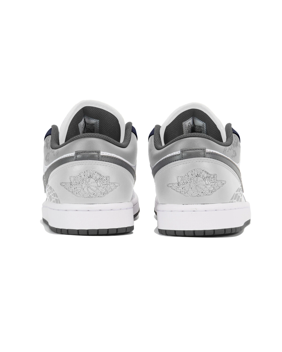 Jordan Air Jordan 1 Low CNY кроссовки серо-белые ретро с амортизацией картинка