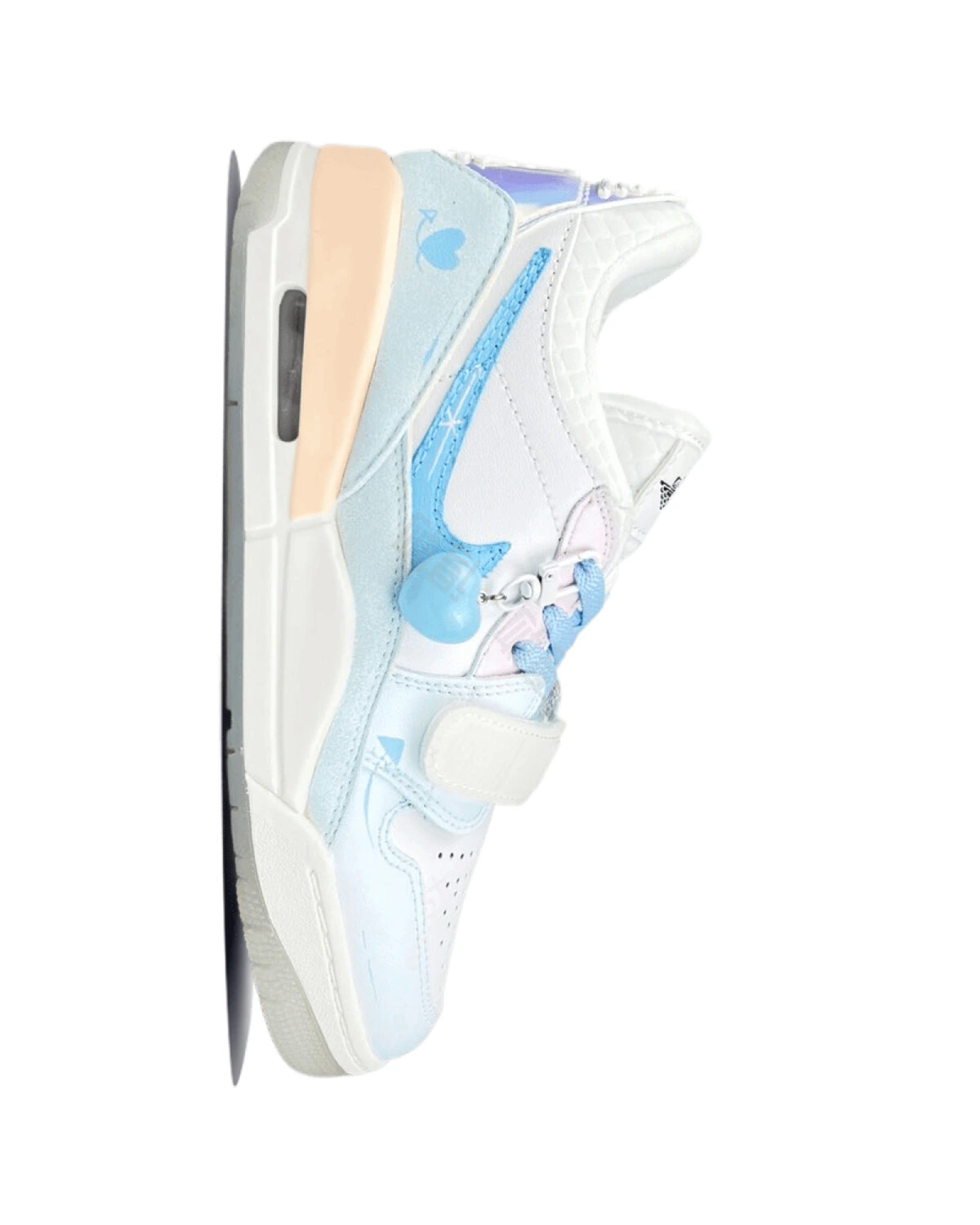 Jordan Legacy 312 Low CNY BNK мужские и женские кроссовки розово-голубые картинка