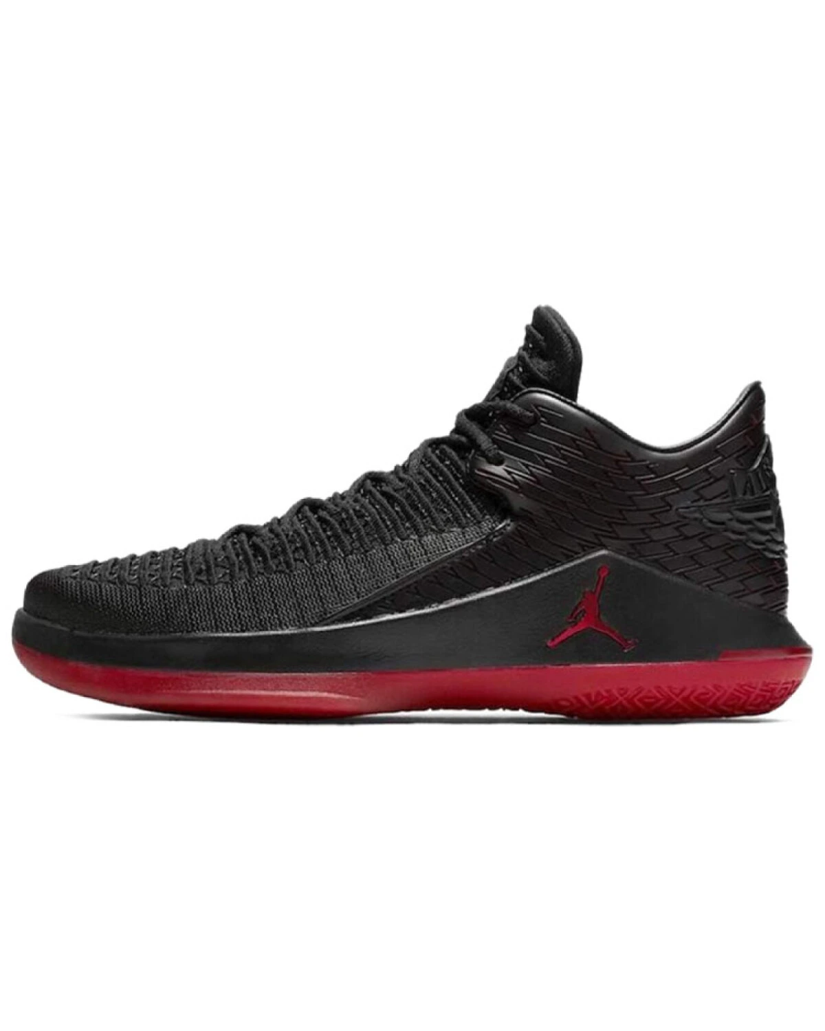 Jordan Air Jordan 32 Low Last Shot мужские кроссовки черно-красные с амортизацией картинка