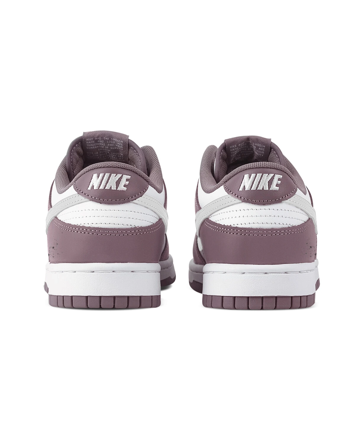 Nike Dunk унисекс кроссовки фиолетовые кожаные картинка