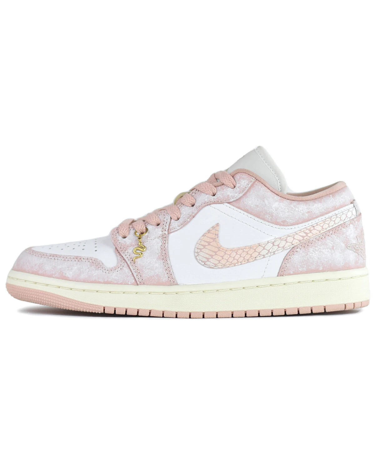 Jordan Air Jordan 1 Snake Year CNY женские кроссовки розовые картинка