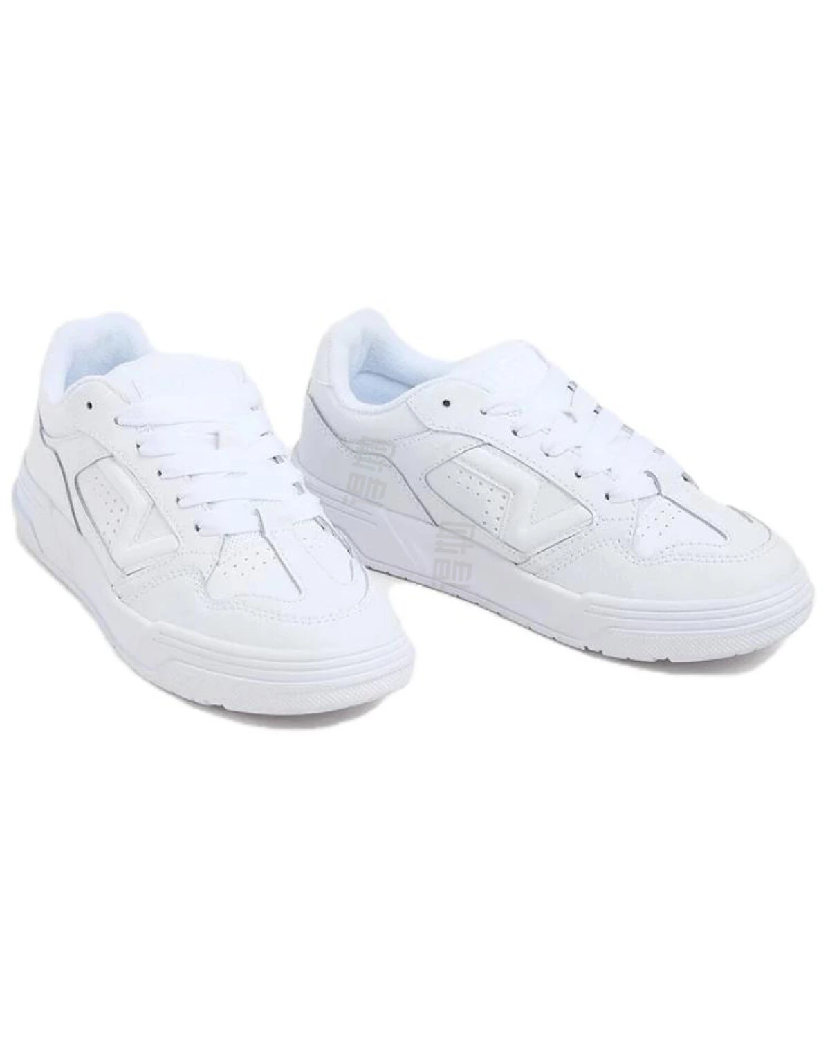 Vans Upland unisex кеды белые кожаные картинка