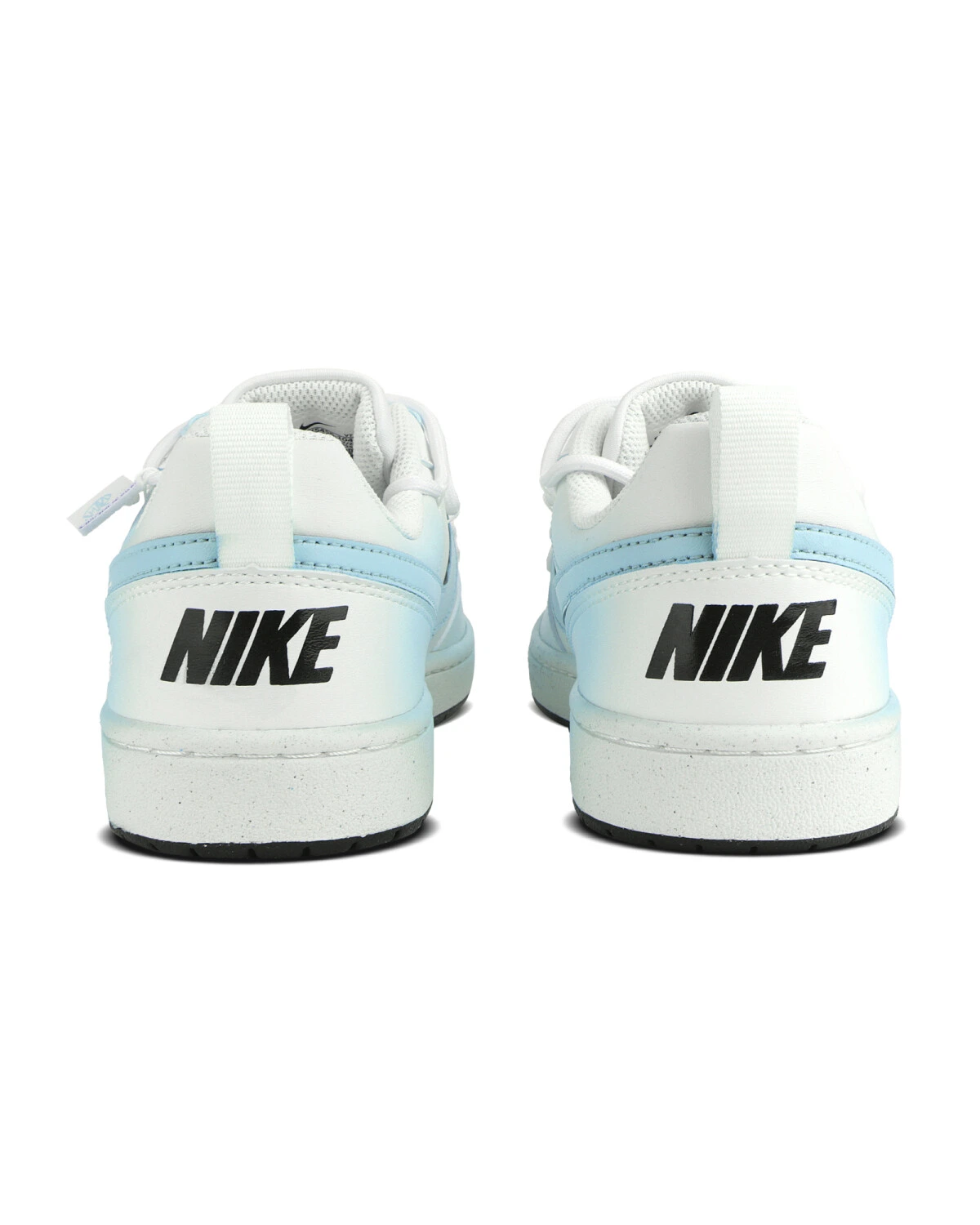 Nike Court Borough детские кроссовки из искусственной кожи светло-голубые картинка