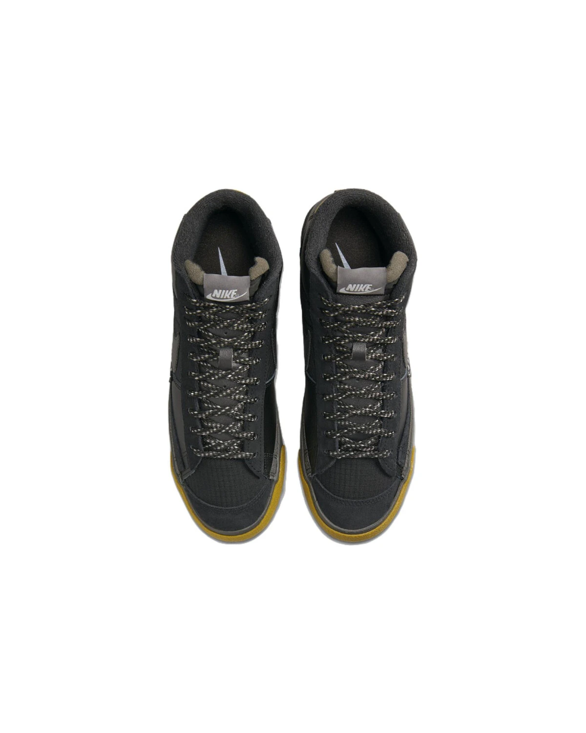 Nike Blazer Pro Club мужские кроссовки черные кожаные картинка