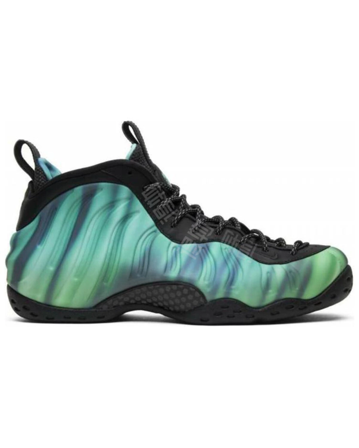 Nike Foamposite One Northern Lights мужские кроссовки средние баскетбольные зеленые картинка