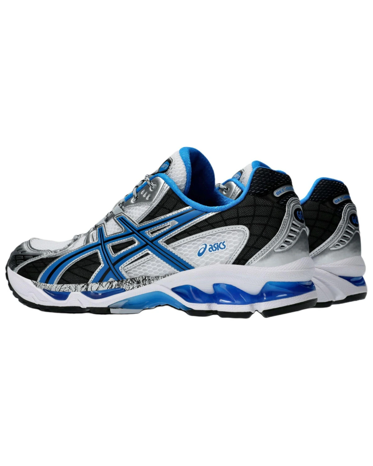 Asics GEL-Nimbus 10.1 унисекс кроссовки для бега бело-голубые картинка