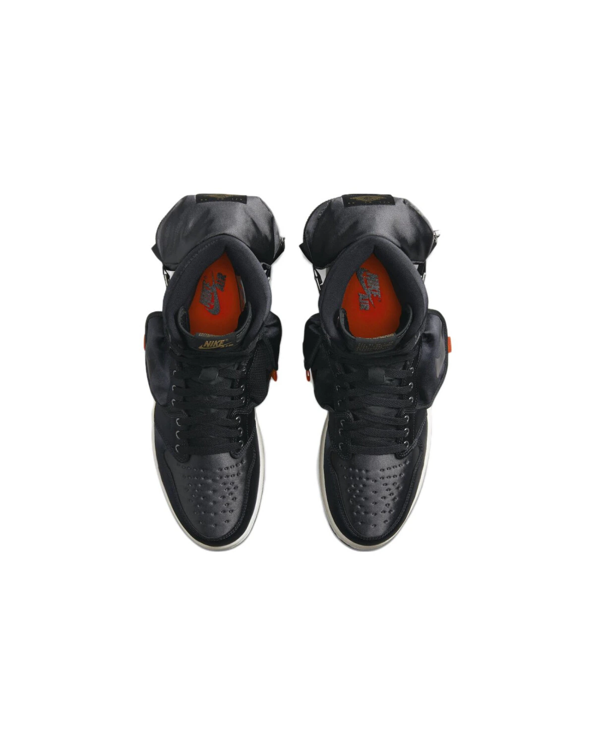 Jordan Air Jordan 1 Utility SP "Stash" унисекс кроссовки высокие чёрно-серые картинка