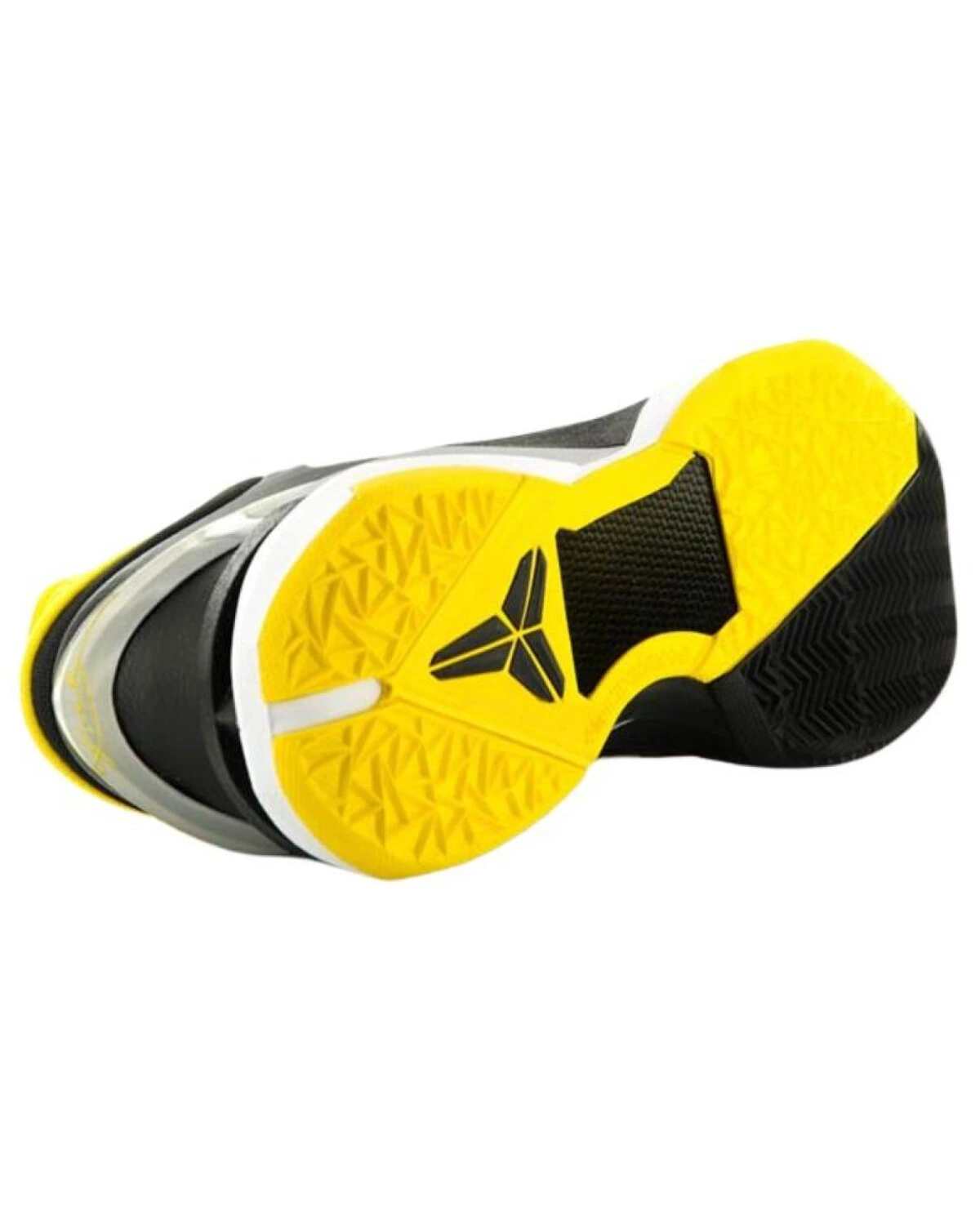 Nike Zoom Kobe 7 Del Sol мужские баскетбольные кроссовки черно-желтые противоскользящие картинка