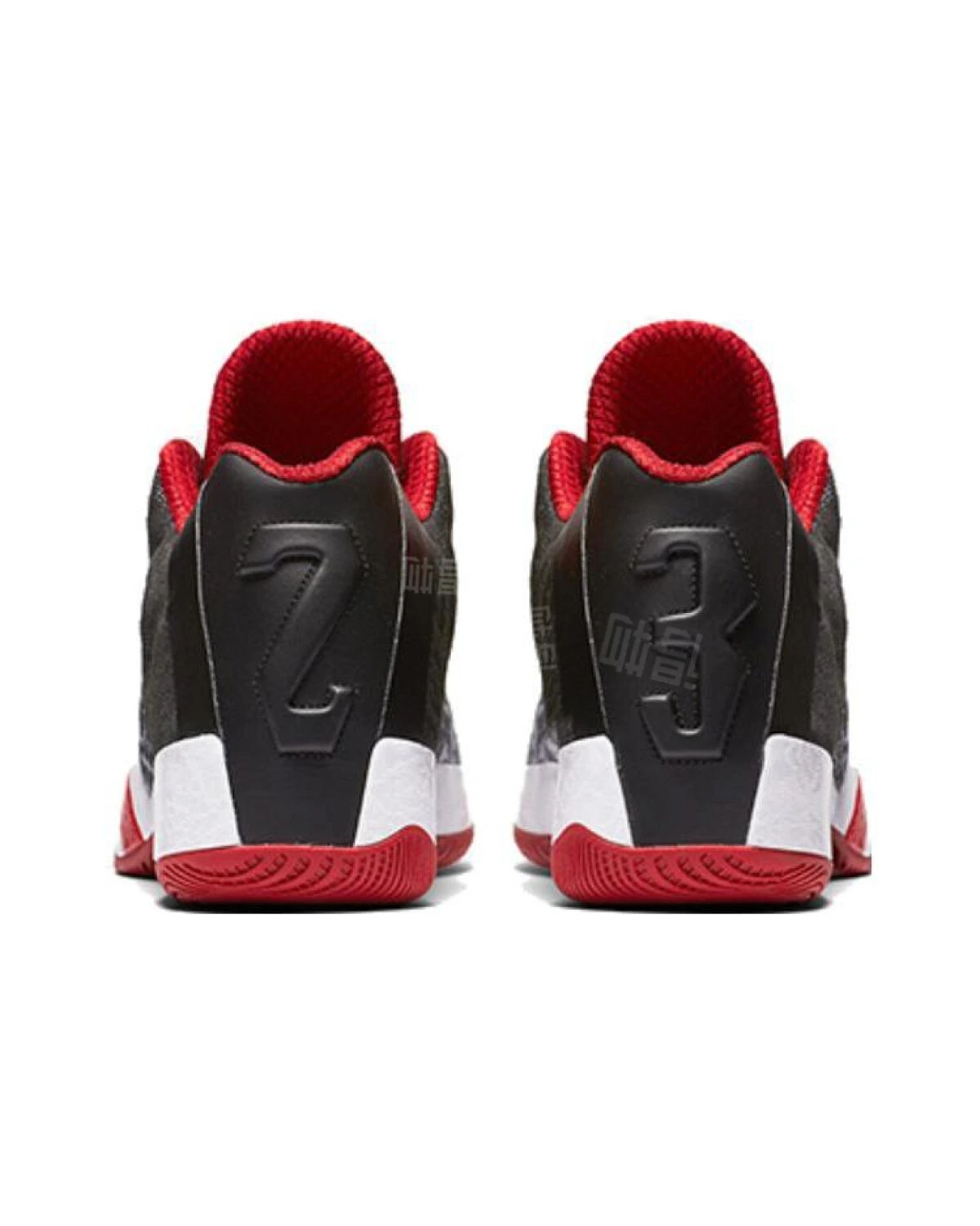 Jordan Air Jordan 29 Low Bulls мужские спортивные кроссовки черно-белые с красным картинка
