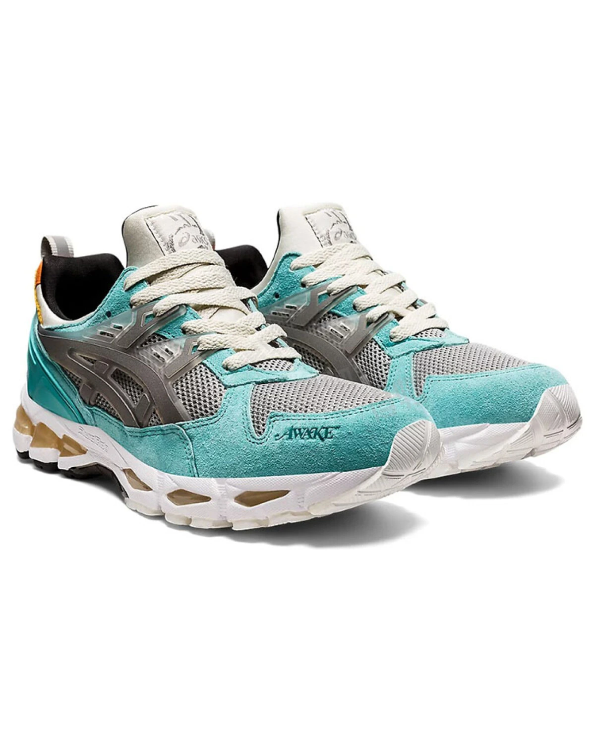 Asics Gel-Kayano 21 мужские и женские кроссовки для бега бирюзовые картинка
