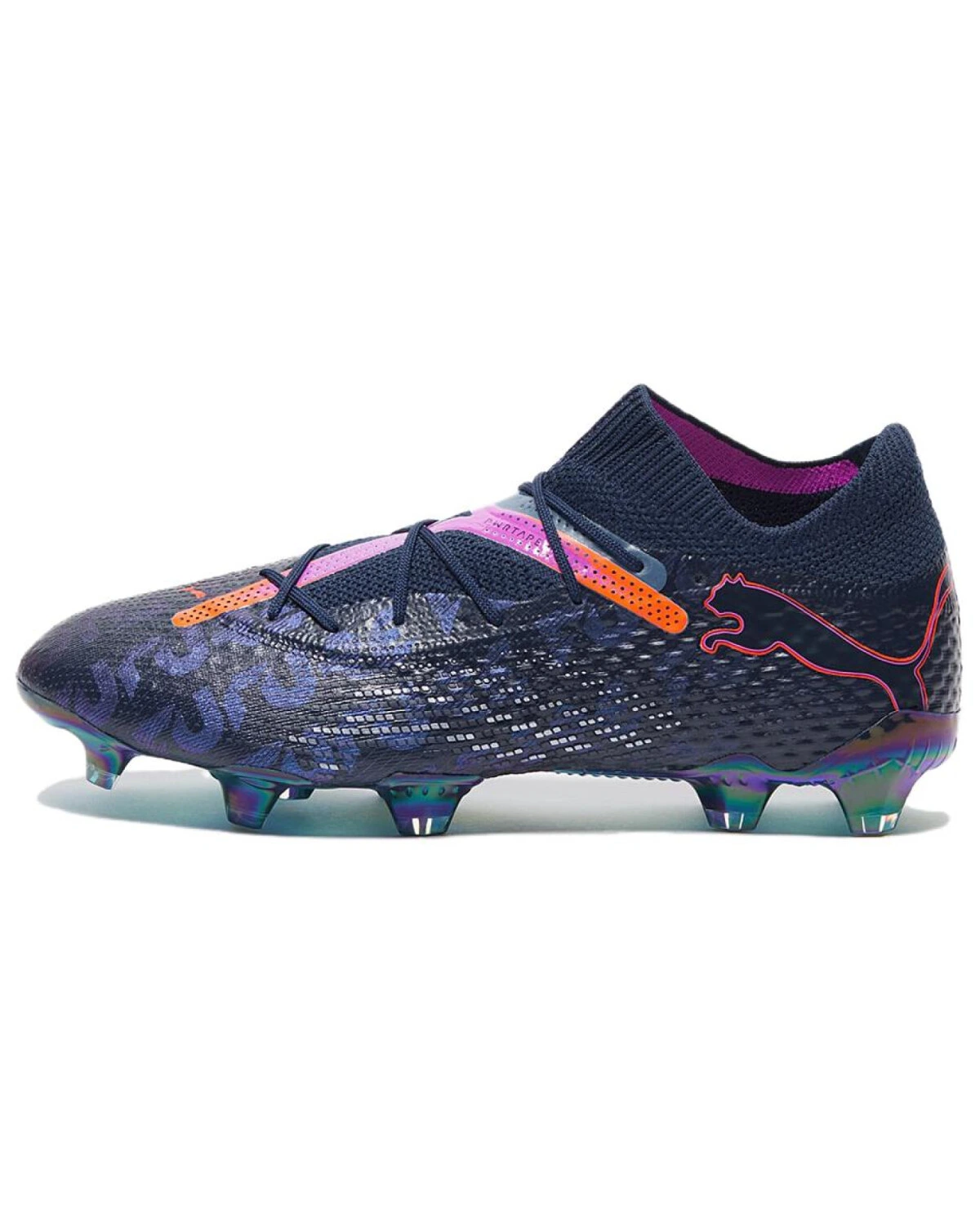 PUMA FUTURE 7 ULTIMATE темно-фиолетово-синие футбольные бутсы картинка