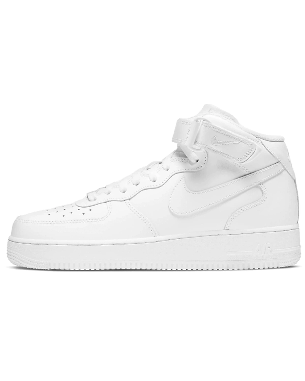 Nike Air Force 1 '07 мужские кроссовки белые средней высоты картинка