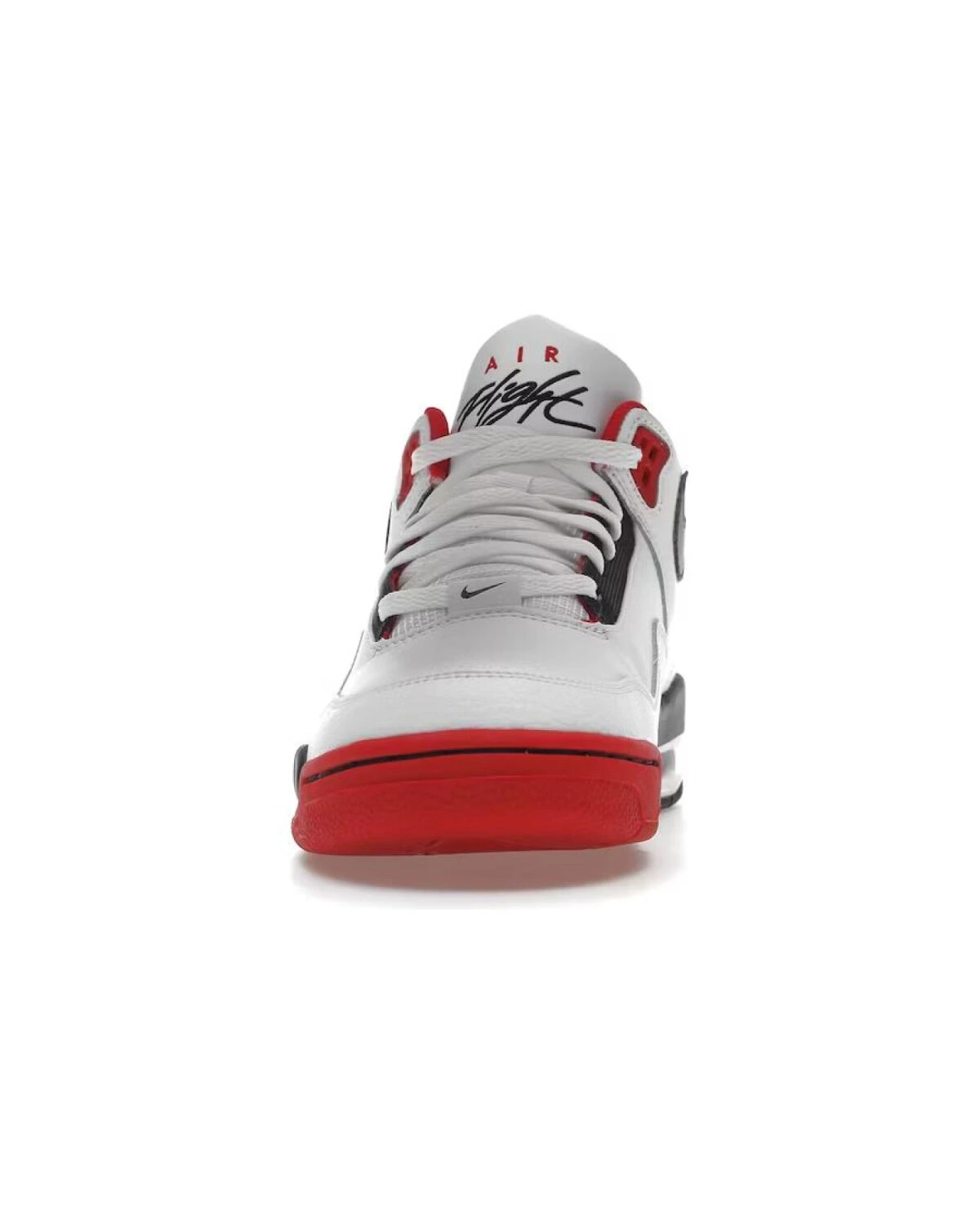Nike Flight Legacy мужские и женские кроссовки средней высоты красно-белые картинка