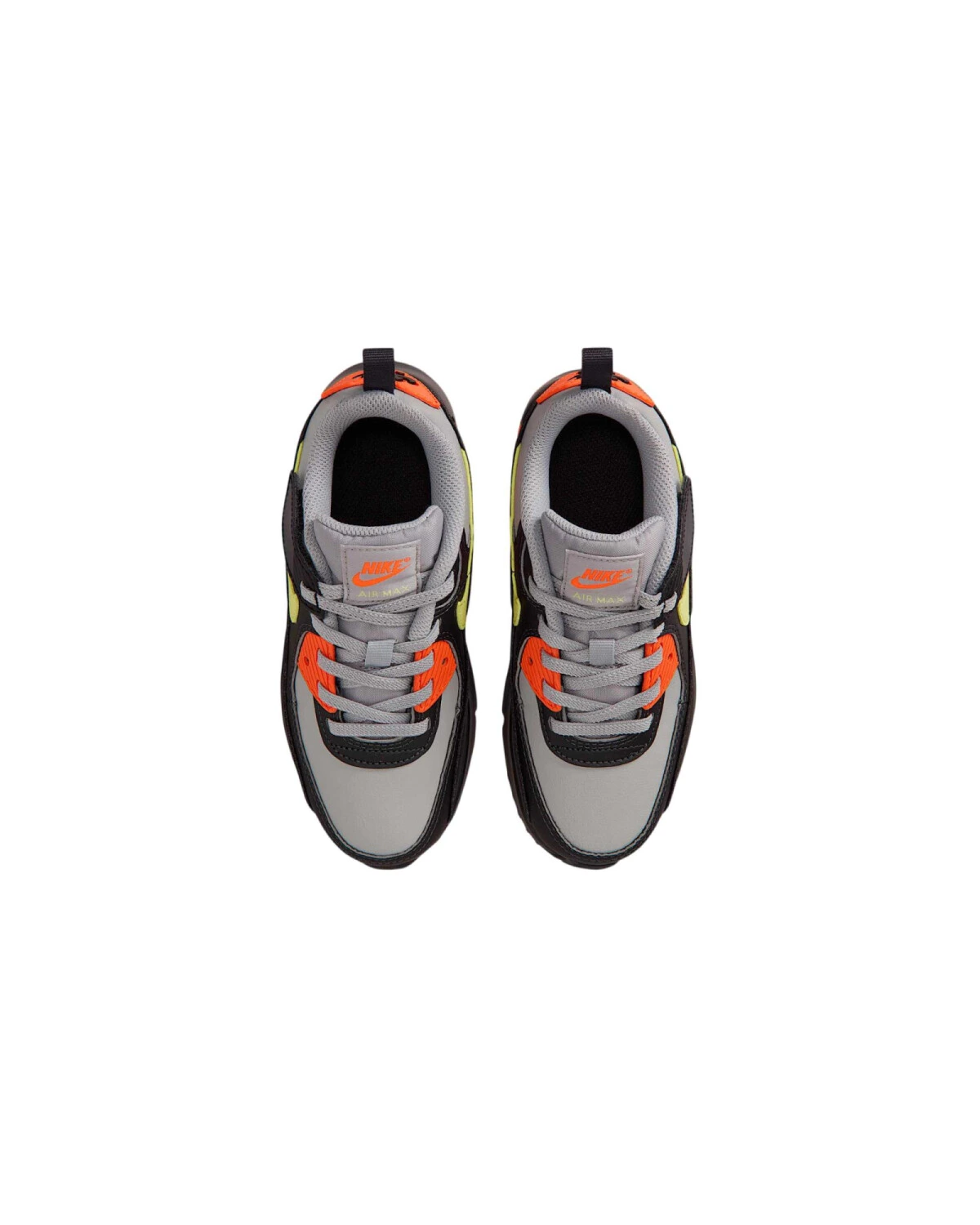 Nike Air Max 90 EasyOn детские кроссовки черные с лёгким застёгиванием картинка