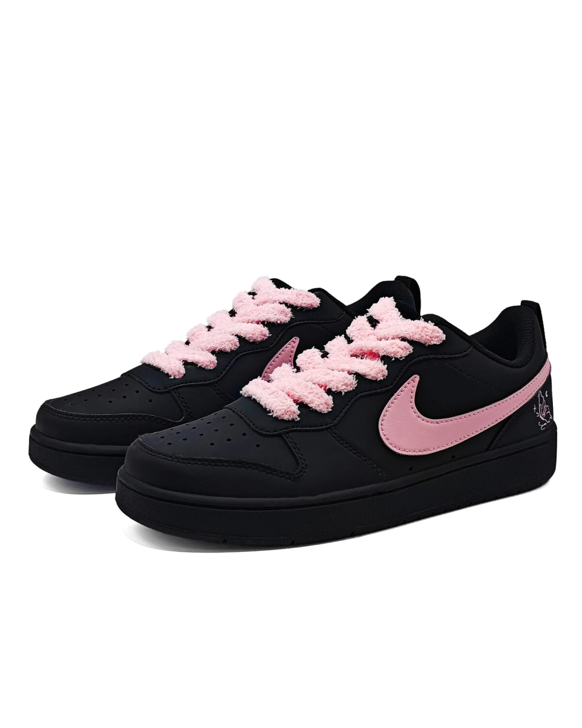 Nike Court Borough детские кроссовки светло-розовые антипробуксовка лёгкие амортизация картинка