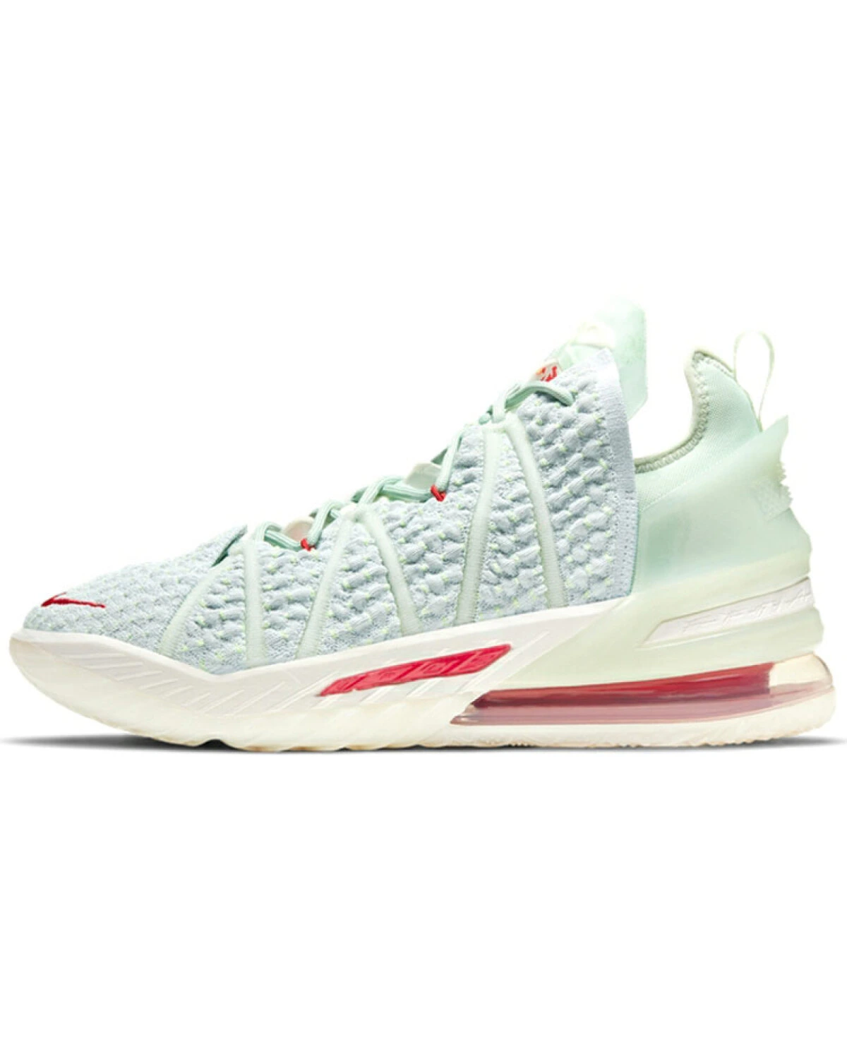 Nike Lebron 18 Empire Jade EP унисекс спортивные кроссовки с Zoom светло-зеленые картинка